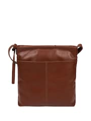 Pure Luxuries London Plumpton Leather Cross-Body Bag - Image 1 of 4