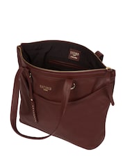 Cultured London Heston Leather Tote Bag - Image 5 of 5