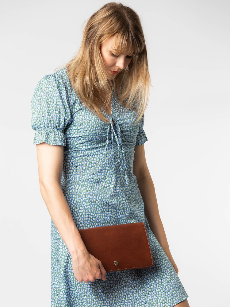 Conkca Cherish Leather Clutch Bag - Image 1 of 4