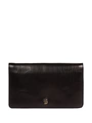 Schwarz - Conkca Cherish Clutch aus Leder - Bild 2 von 4