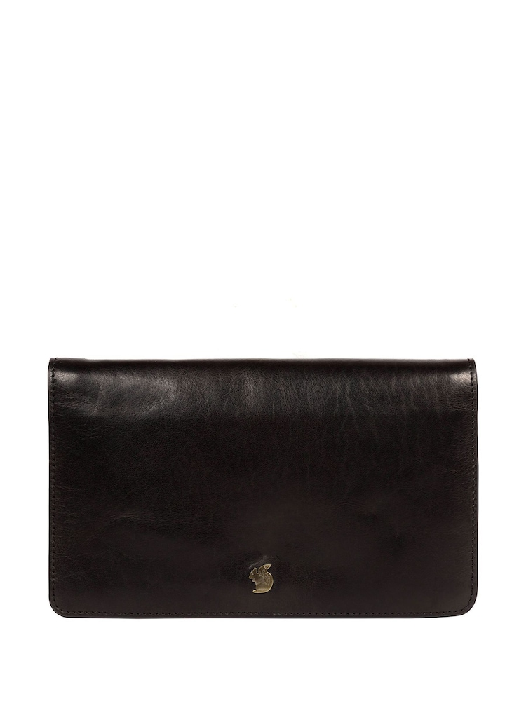 Schwarz - Conkca Cherish Clutch aus Leder - Bild 2 von 4 Schwarz - Conkca Cherish Clutch aus Leder - Bild 2 von 4