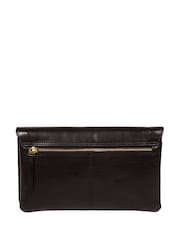 Schwarz - Conkca Cherish Clutch aus Leder - Bild 2 von 3