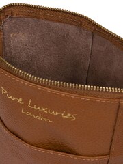 Pure Luxuries London Maisie Leather Cross-Body Bag - Image 6 of 6