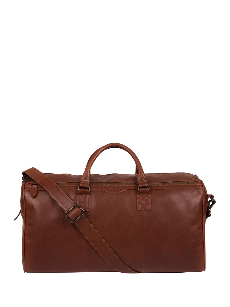 Conkca Edu Leather Holdall - Image 1 of 5