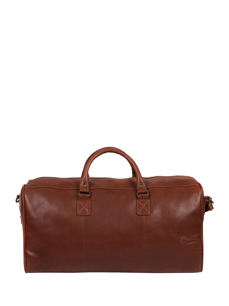 Conkca Edu Leather Holdall - Image 2 of 5