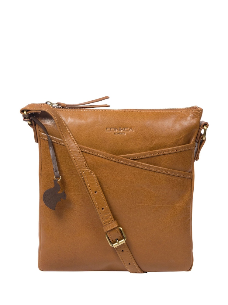Conkca Avril Leather Cross-Body Bag - Image 2 of 5