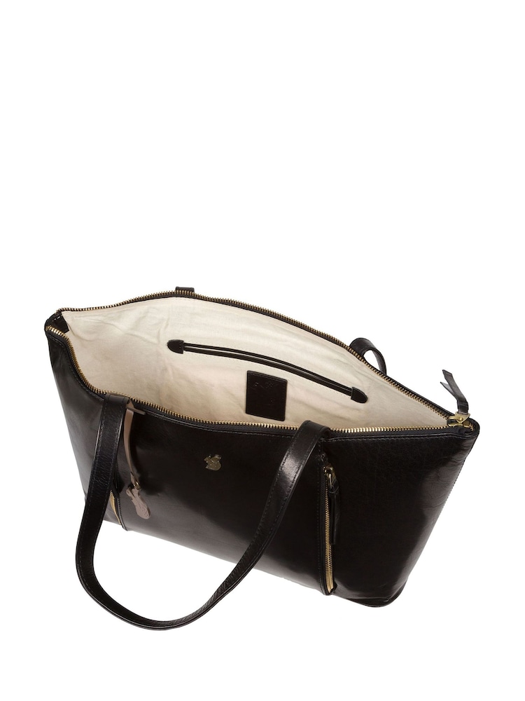 Conkca Clover Leather Tote Bag - Image 4 of 6
