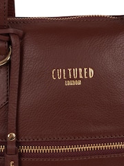 Cultured London Chesham Leather Tote Bag - Image 3 of 4