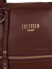 Cultured London Chesham Leather Tote Bag - Image 4 of 4
