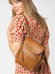 Conkca Simone Leather Backpack - Image 1 of 6