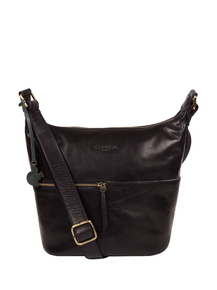 Conkca Kristin Leather Shoulder Bag - Image 3 of 5