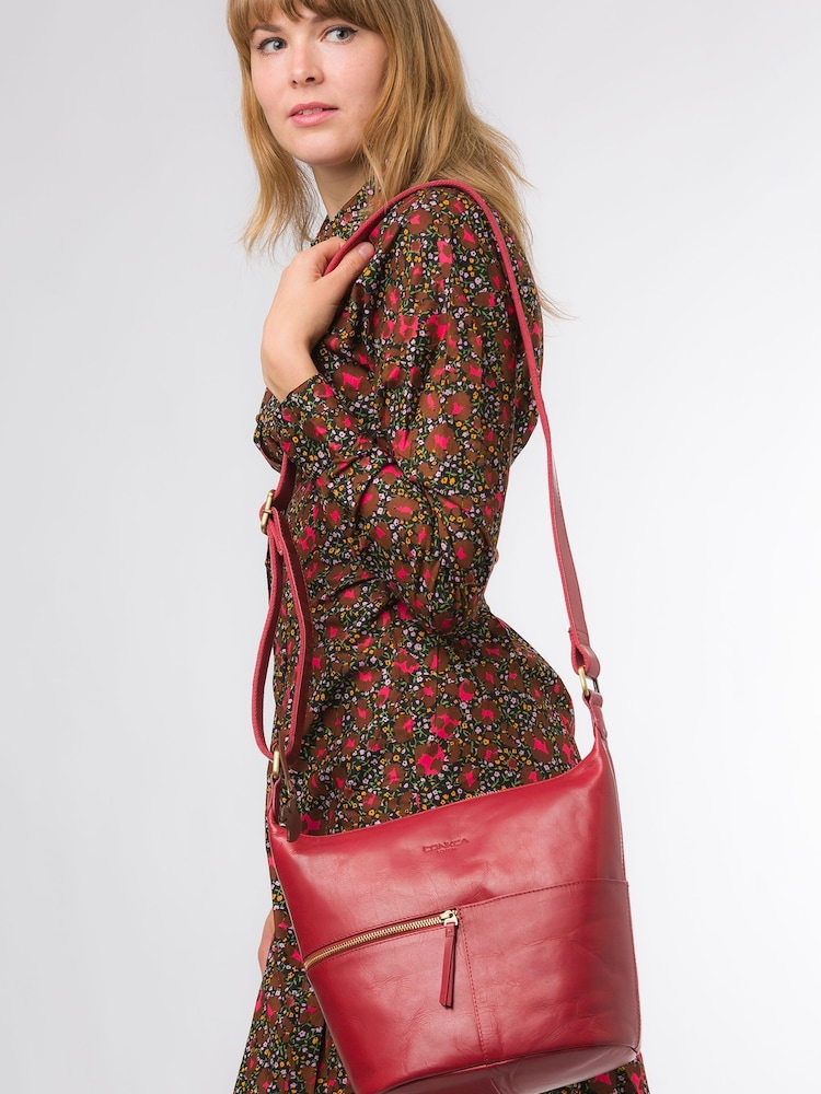 Conkca Kristin Leather Shoulder Bag - Image 2 of 7
