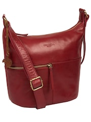 Conkca Kristin Leather Shoulder Bag - Image 6 of 7