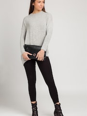 Pure Luxuries London Ermes Black Leather Cross-Body Clutch Bag - Image 4 of 5