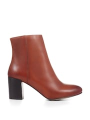 Jones Bootmaker Neptune Leather Heeled Ankle Boots - Image 2 of 6