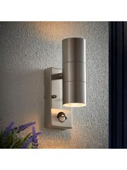 Gallery Home Silver Reid Wall Light - Image 1 of 4