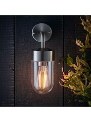 Gallery Home Silver Leo Wall Light - Image 2 of 7