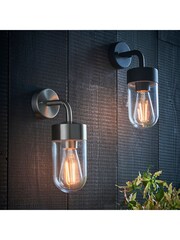 Gallery Home Silver Leo Wall Light - Image 3 of 7