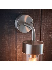 Gallery Home Silver Leo Wall Light - Image 4 of 7