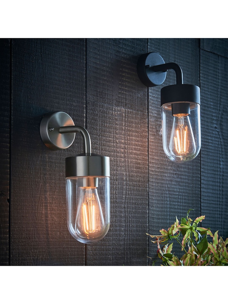 Gallery Home Black Leo Outdoor Wall Light - Image 2 of 7