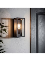 Gallery Home Black Javier Outdoor Wall Light - Image 1 of 7