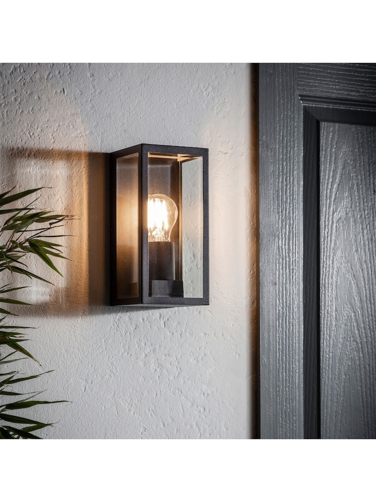 Gallery Home Black Javier Outdoor Wall Light - Image 1 of 7