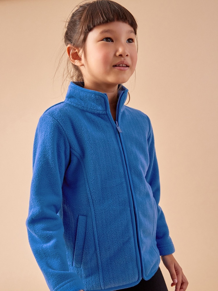 Azul - Chaqueta polar con cremallera y bolsillos (3 a 16 años) - Imagen 1 de 7 Azul - Chaqueta polar con cremallera y bolsillos (3 a 16 años) - Imagen 1 de 7