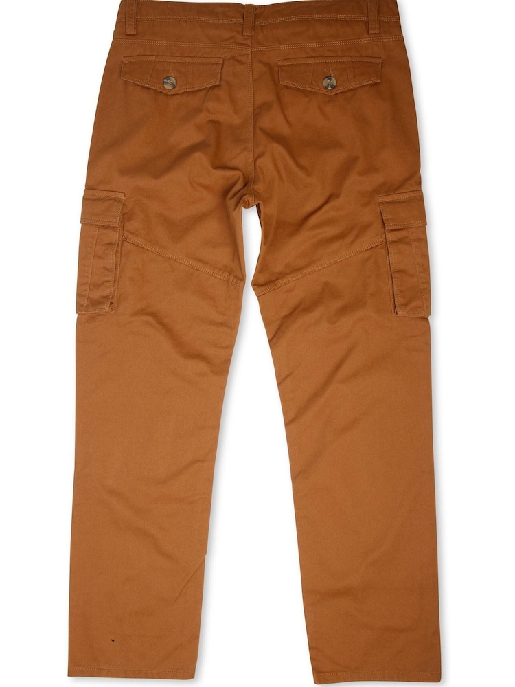 M&Co Brown Cargo Trousers - Image 4 of 4 M&Co Brown Cargo Trousers - Image 4 of 4