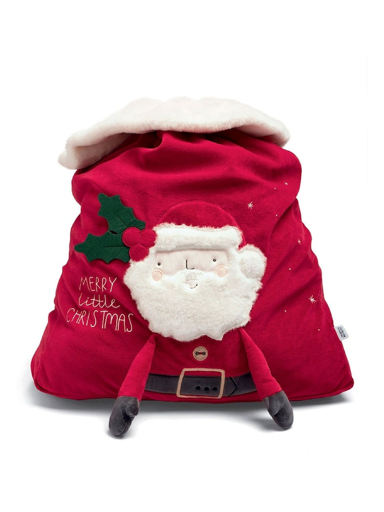 Mamas & Papas Red Christmas Large Santa Sack - Image 2 of 3