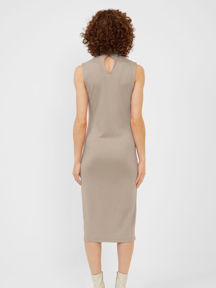 French Connection Brown Manhatten Jersey Bodycon Dress - Image 2 of 5 French Connection Brown Manhatten Jersey Bodycon Dress - Image 2 of 5