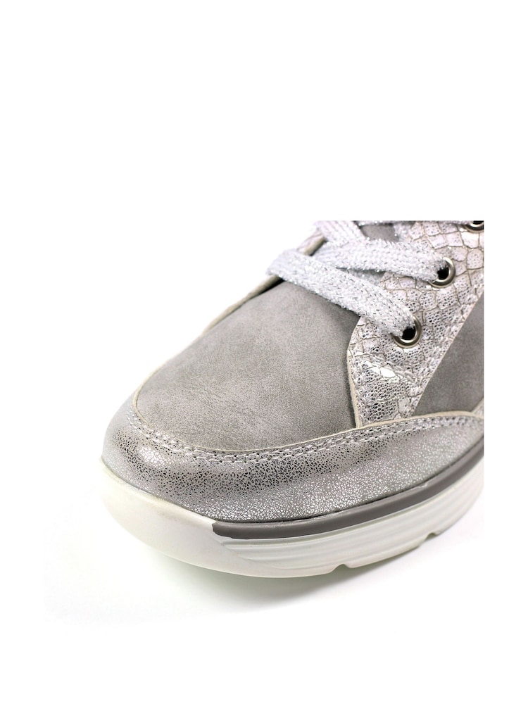 Lunar Silver Trainers - Image 7 of 7 Lunar Silver Trainers - Image 7 of 7