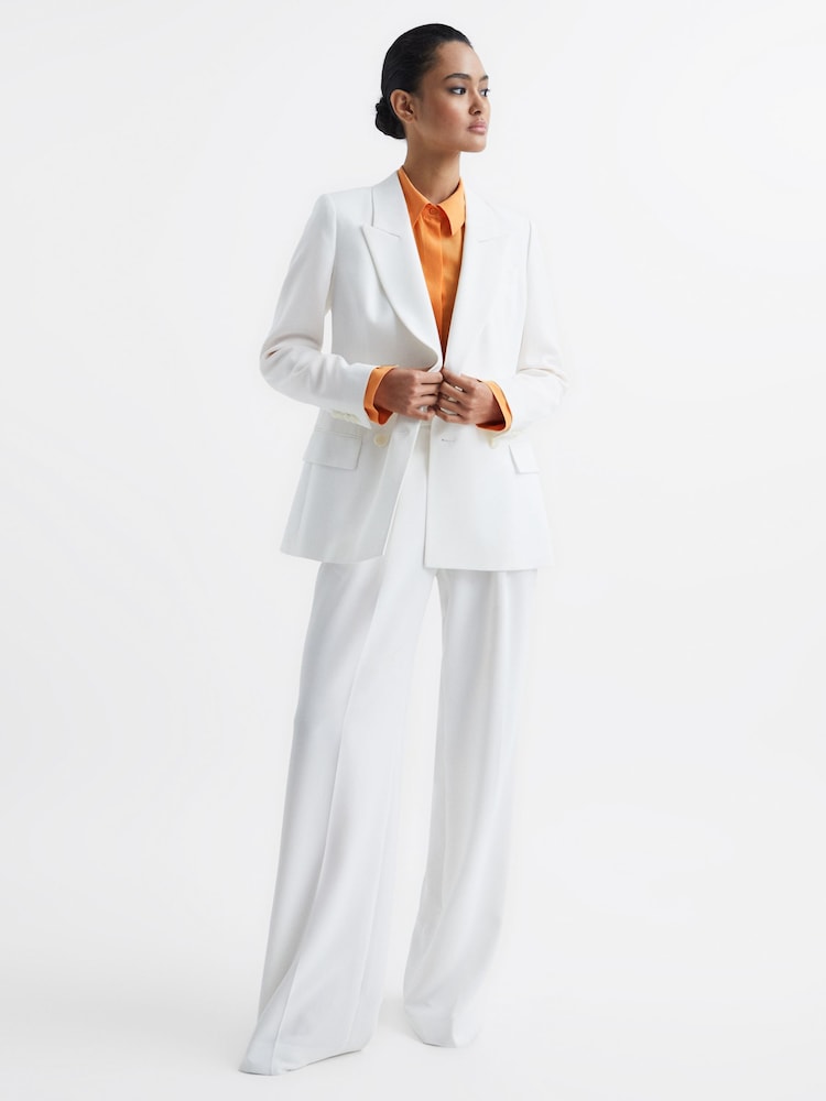 Reiss Orange Kia Silk Shirt - Image 9 of 9 Reiss Orange Kia Silk Shirt - Image 9 of 9