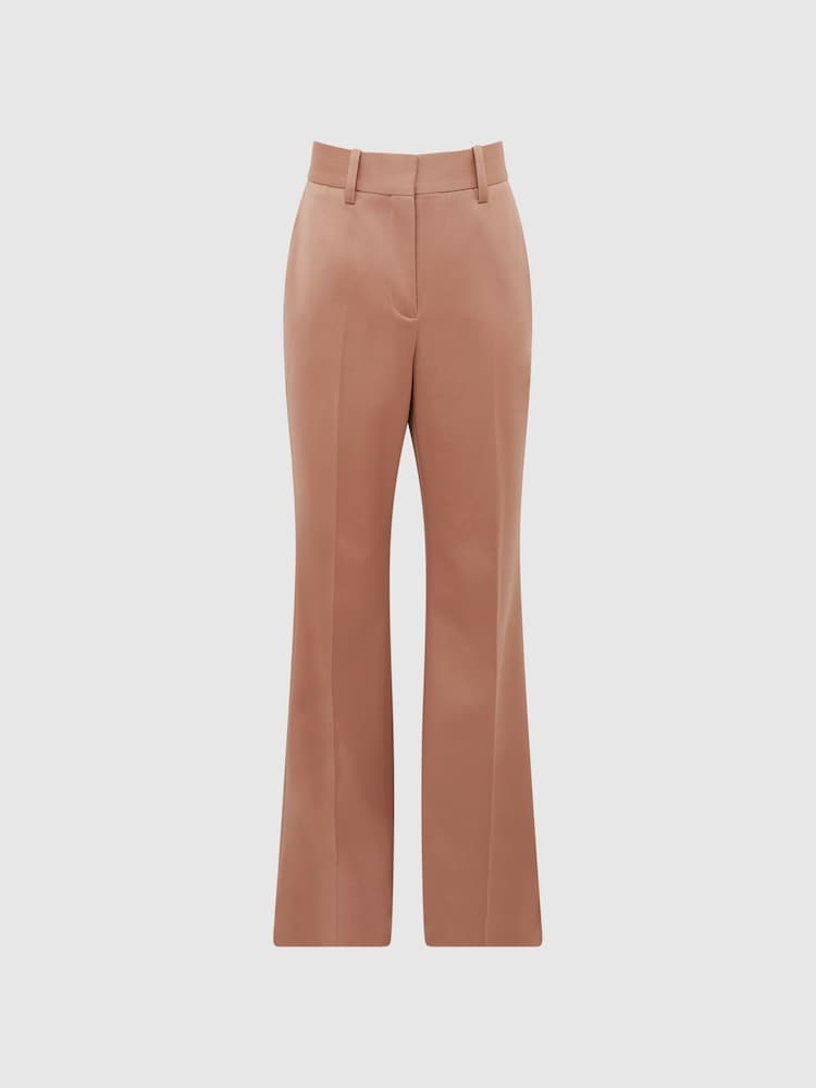 Reiss Rose Luna Premium Suit Wide Leg Trousers - Image 2 of 6