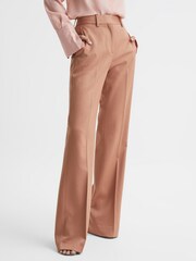 Reiss Rose Luna Premium Suit Wide Leg Trousers - Image 3 of 6