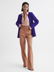 Reiss Rose Luna Premium Suit Wide Leg Trousers - Image 6 of 6