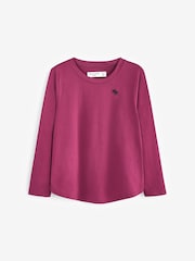Abercrombie & Fitch Multi Three Pack Long Sleeve T-Shirts - Image 2 of 6
