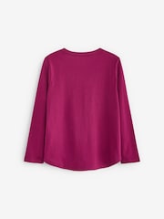 Abercrombie & Fitch Multi Three Pack Long Sleeve T-Shirts - Image 5 of 6