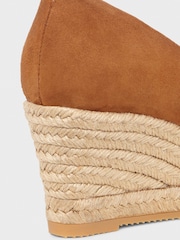 Hobbs Brown Anna Espadrille Court Shoes - Image 4 of 4