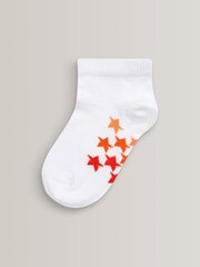 White Character 10 Pack Cotton Rich Trainer Socks - Image 7 of 12