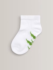 White Character 10 Pack Cotton Rich Trainer Socks - Image 8 of 12