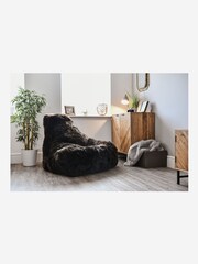 Extreme Lounging Black Mighty Sheepskin B-Bag - Image 1 of 1