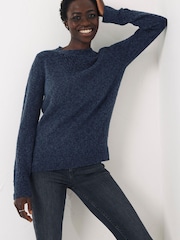 FatFace Blue Evelyn Jumper - Image 1 of 4
