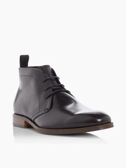 Dune London Black Smart Chukka Marvinn Lace-Up Boots - Image 3 of 5