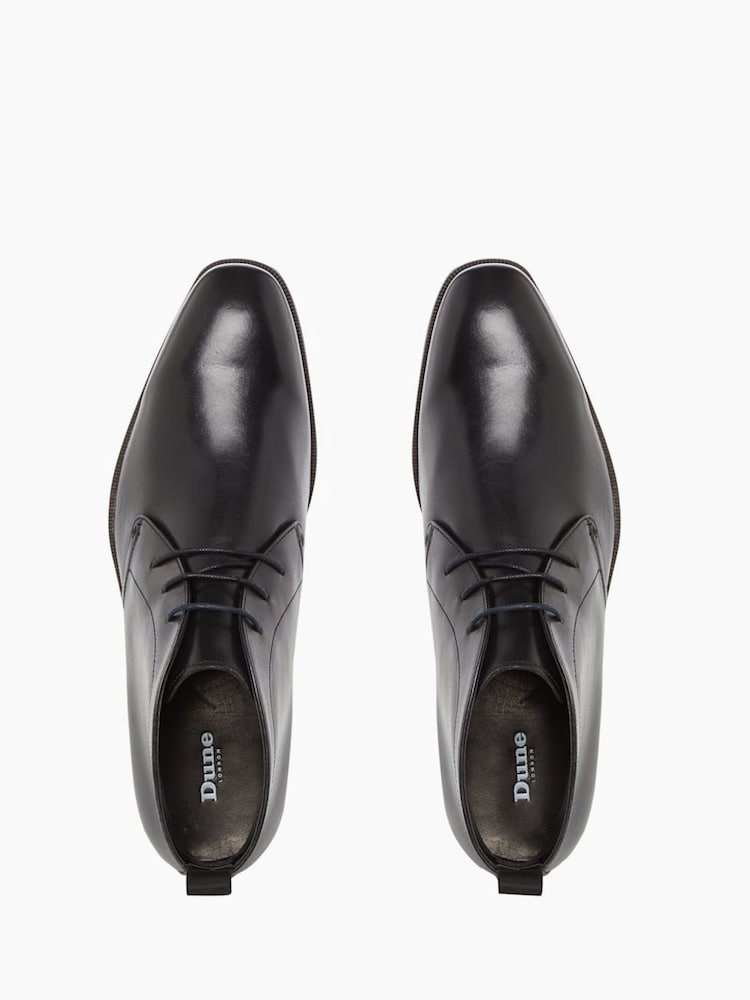 Dune London Black Smart Chukka Marvinn Lace-Up Boots - Image 5 of 5