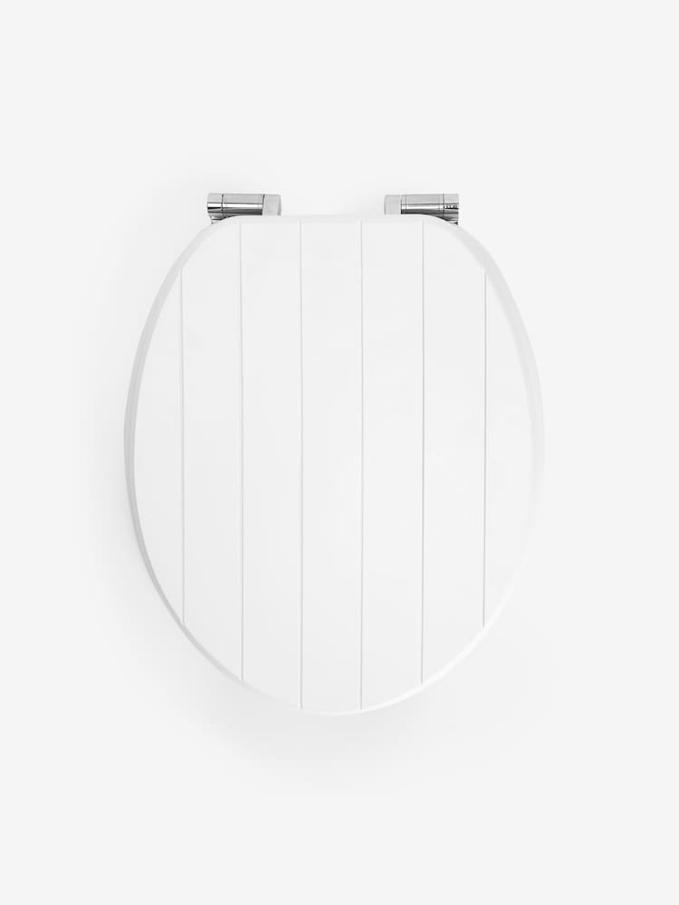 White Malvern Antibacterial Toilet Seat - Image 2 of 3