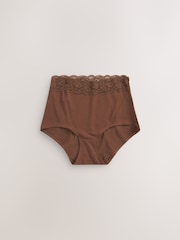 Praline Full Brief Lace Knickers 4 Pack - Image 9 of 9