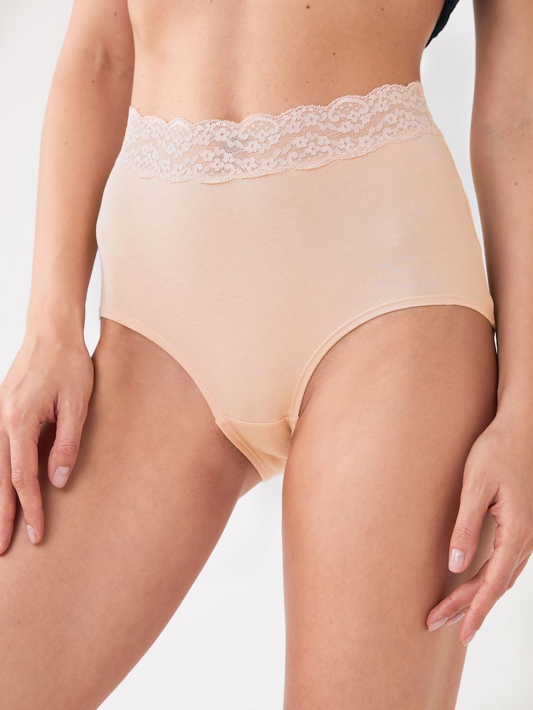 Rosarot - Unterhosen aus Spitze, 4er-Pack - Bild 2 von 6 Rosarot - Unterhosen aus Spitze, 4er-Pack - Bild 2 von 6