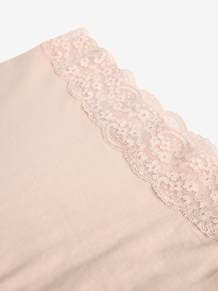 Blush Pink Full Brief Lace Knickers 4 Pack - Image 9 of 9
