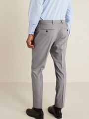 Grau - Tailored Fit - Motion Flex Stretch-Anzug aus Wollmix: Hose - Bild 2 von 10