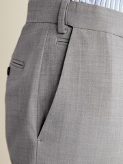 Grau - Tailored Fit - Motion Flex Stretch-Anzug aus Wollmix: Hose - Bild 3 von 10